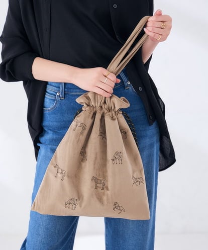 KS5AG05045 a.v.v 刺繍トートバッグ