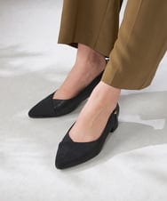KS6AD02059 a.v.v(アー・ヴェ・ヴェ) ローカットセパレートフラットパンプス パープル