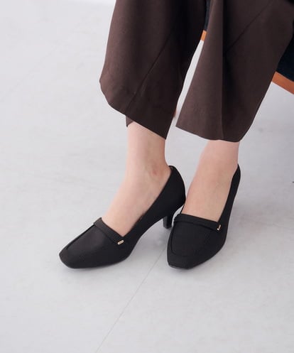 KS6AG05059 a.v.v グレンチェックパンプス