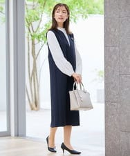 KS6CD01049 a.v.v(アー・ヴェ・ヴェ) 【5サイズ展開】ベーシックパンプス ブラック