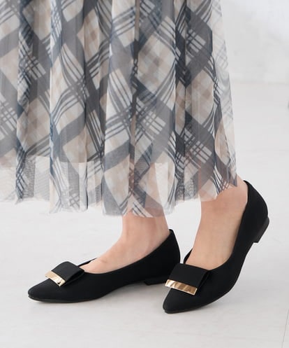 KS6GD02059 a.v.v バックル付きローカットパンプス