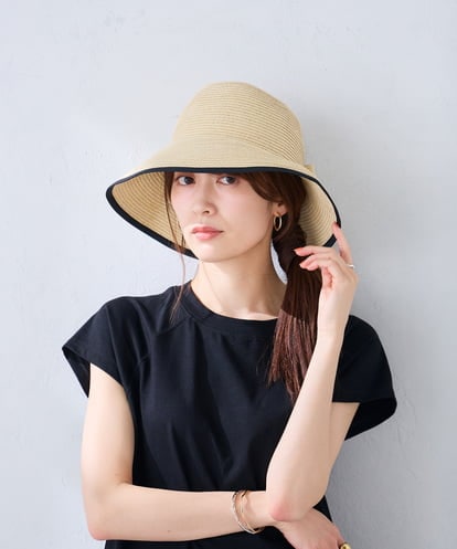 KS7GD01034 a.v.v バックリボンハット