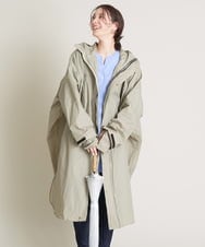 KSYGS40058 a.v.v(アー・ヴェ・ヴェ) レインバイシクルスリーブポンチョ ベージュ
