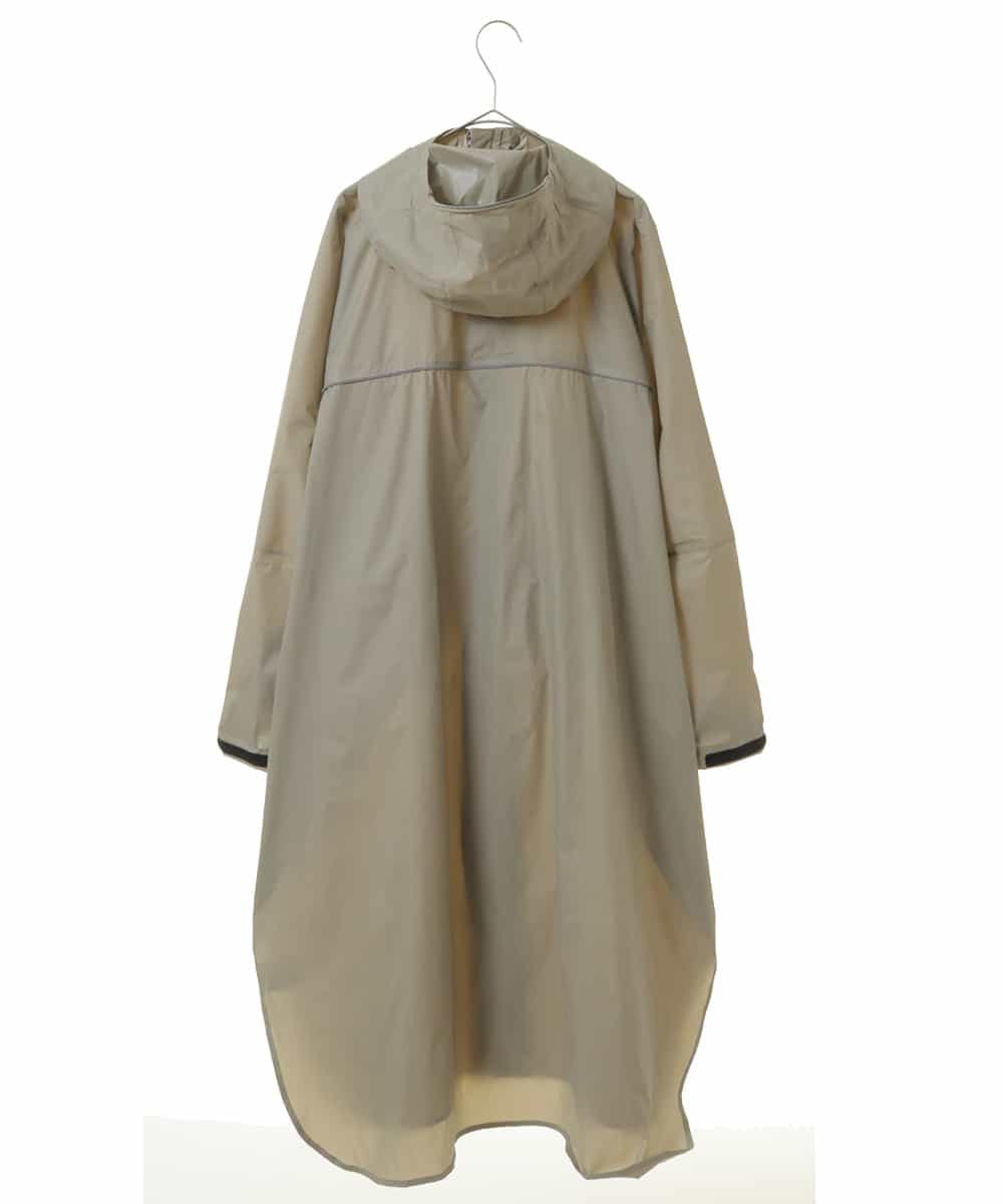 KSYGS40058 a.v.v(アー・ヴェ・ヴェ) レインバイシクルスリーブポンチョ ベージュ