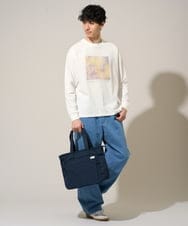 KT5GD04054 a.v.v MEN(アー・ヴェ・ヴェ) 人気NO.1 バッグ【軽量・撥水】マルチ 2WAYトートバッグ ネイビー