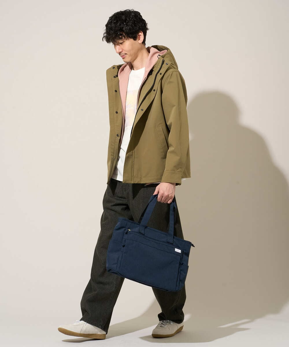 KT5GD04054 a.v.v MEN(アー・ヴェ・ヴェ) 人気NO.1 バッグ【軽量・撥水】マルチ 2WAYトートバッグ ネイビー