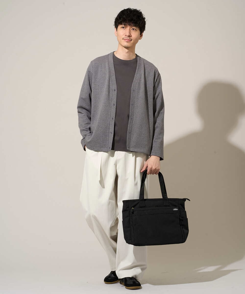 KT5GD04054 a.v.v MEN(アー・ヴェ・ヴェ) 人気NO.1 バッグ【軽量・撥水】マルチ 2WAYトートバッグ ネイビー