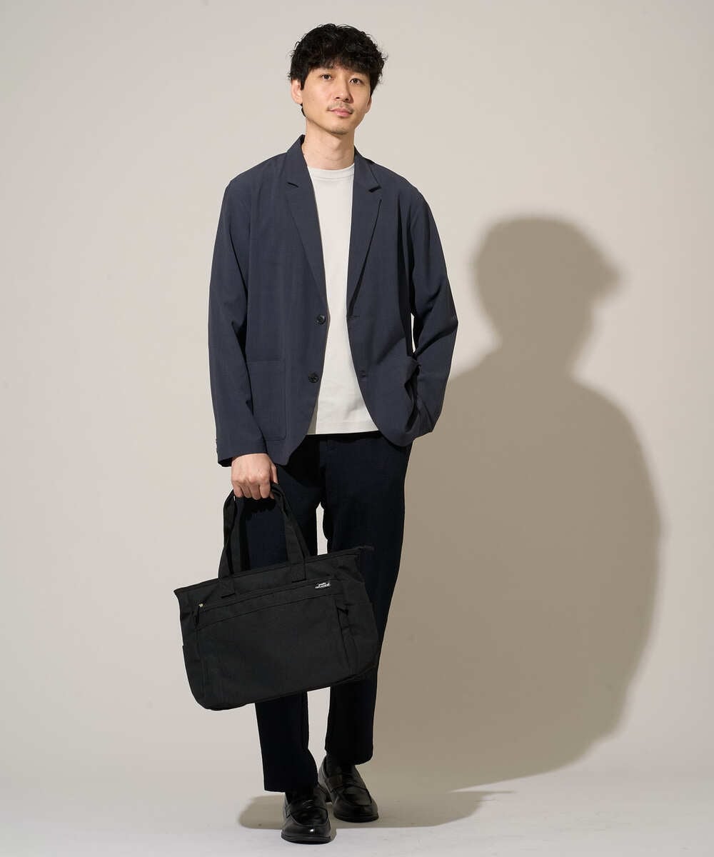 KT5GD04054 a.v.v MEN(アー・ヴェ・ヴェ) 人気NO.1 バッグ【軽量・撥水】マルチ 2WAYトートバッグ ネイビー