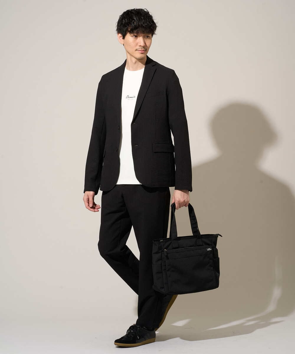 KT5GD04054 a.v.v MEN(アー・ヴェ・ヴェ) 人気NO.1 バッグ【軽量・撥水】マルチ 2WAYトートバッグ ネイビー