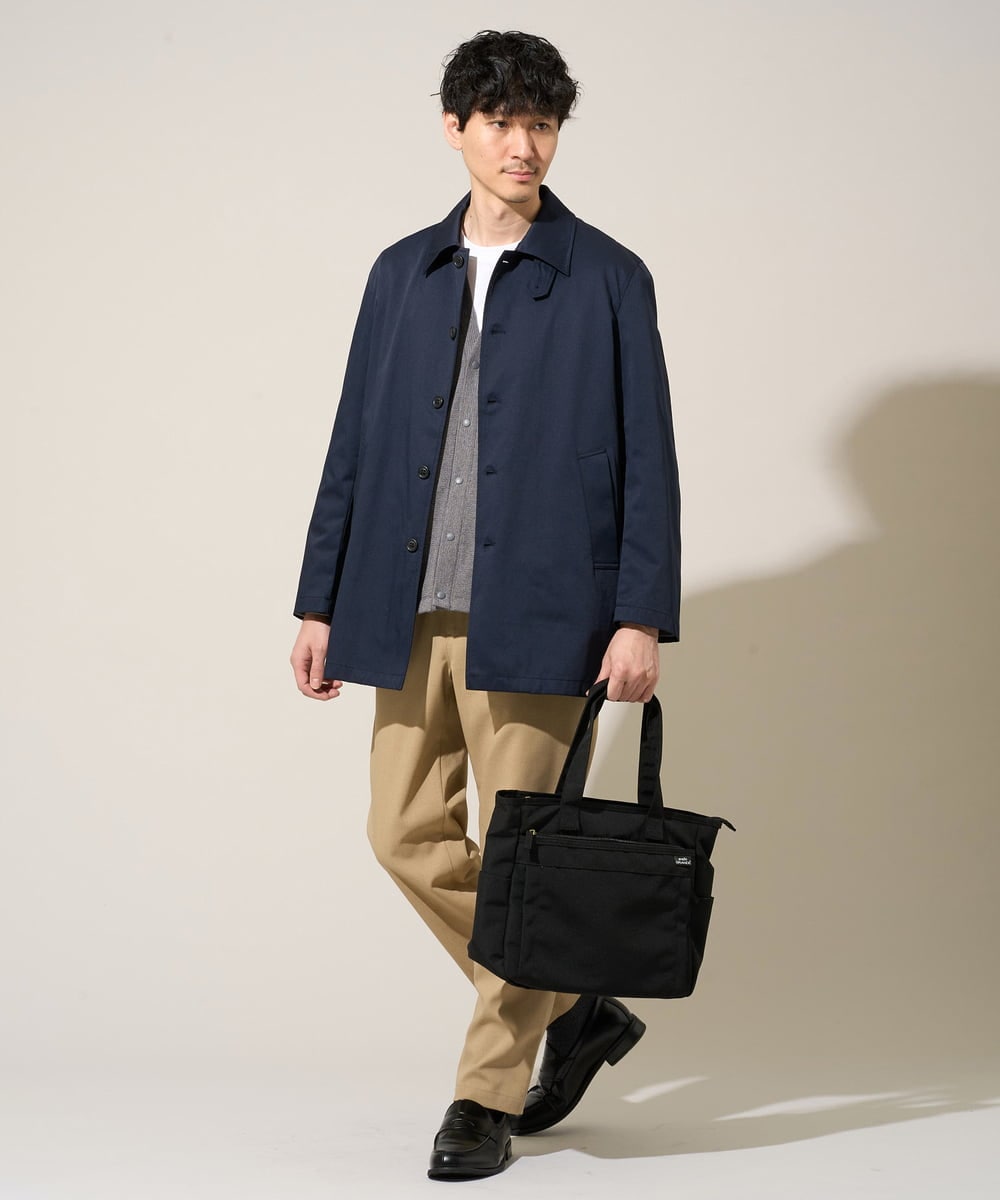 KT5GD04054 a.v.v MEN(アー・ヴェ・ヴェ) 人気NO.1 バッグ【軽量・撥水】マルチ 2WAYトートバッグ ネイビー