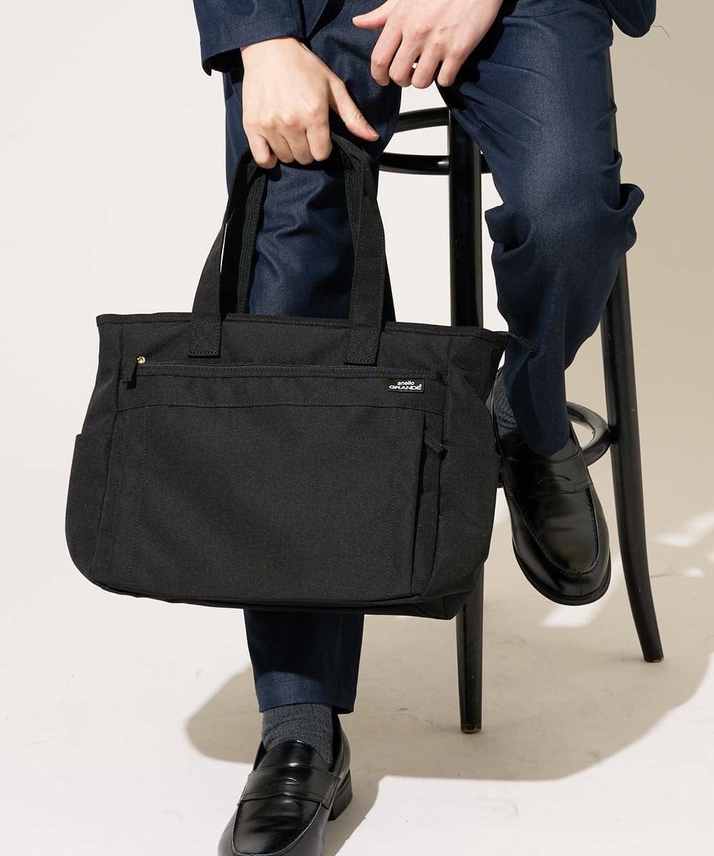 KT5GD04054 a.v.v MEN(アー・ヴェ・ヴェ) 人気NO.1 バッグ【軽量・撥水】マルチ 2WAYトートバッグ ネイビー