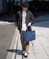 KT5GD04054 a.v.v MEN(アー・ヴェ・ヴェ) 人気NO.1 バッグ【軽量・撥水】マルチ 2WAYトートバッグ ネイビー