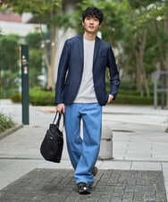 KT5GD04054 a.v.v MEN(アー・ヴェ・ヴェ) 人気NO.1 バッグ【軽量・撥水】マルチ 2WAYトートバッグ ネイビー
