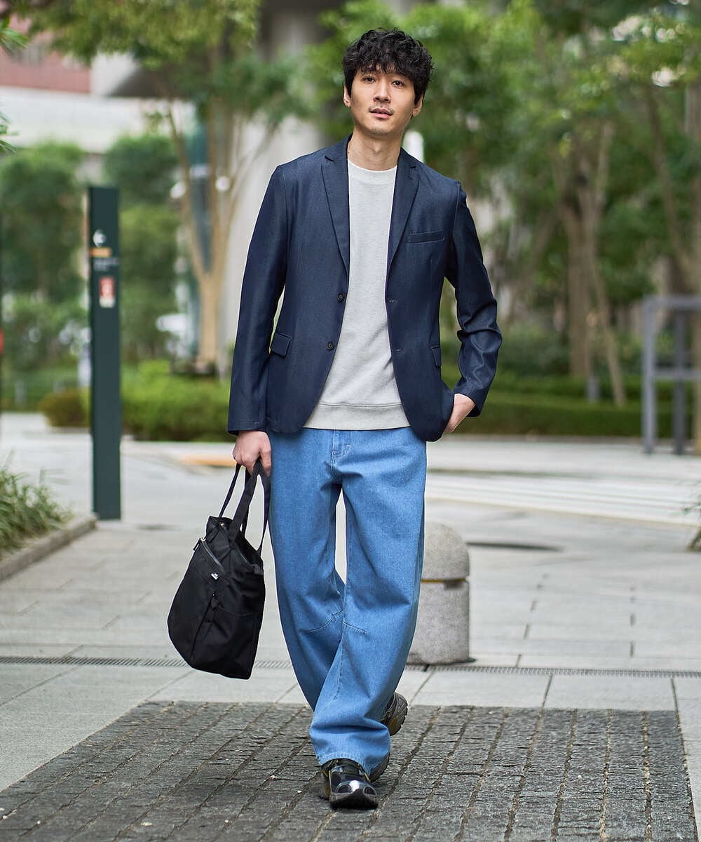 KT5GD04054 a.v.v MEN(アー・ヴェ・ヴェ) 人気NO.1 バッグ【軽量・撥水】マルチ 2WAYトートバッグ ネイビー