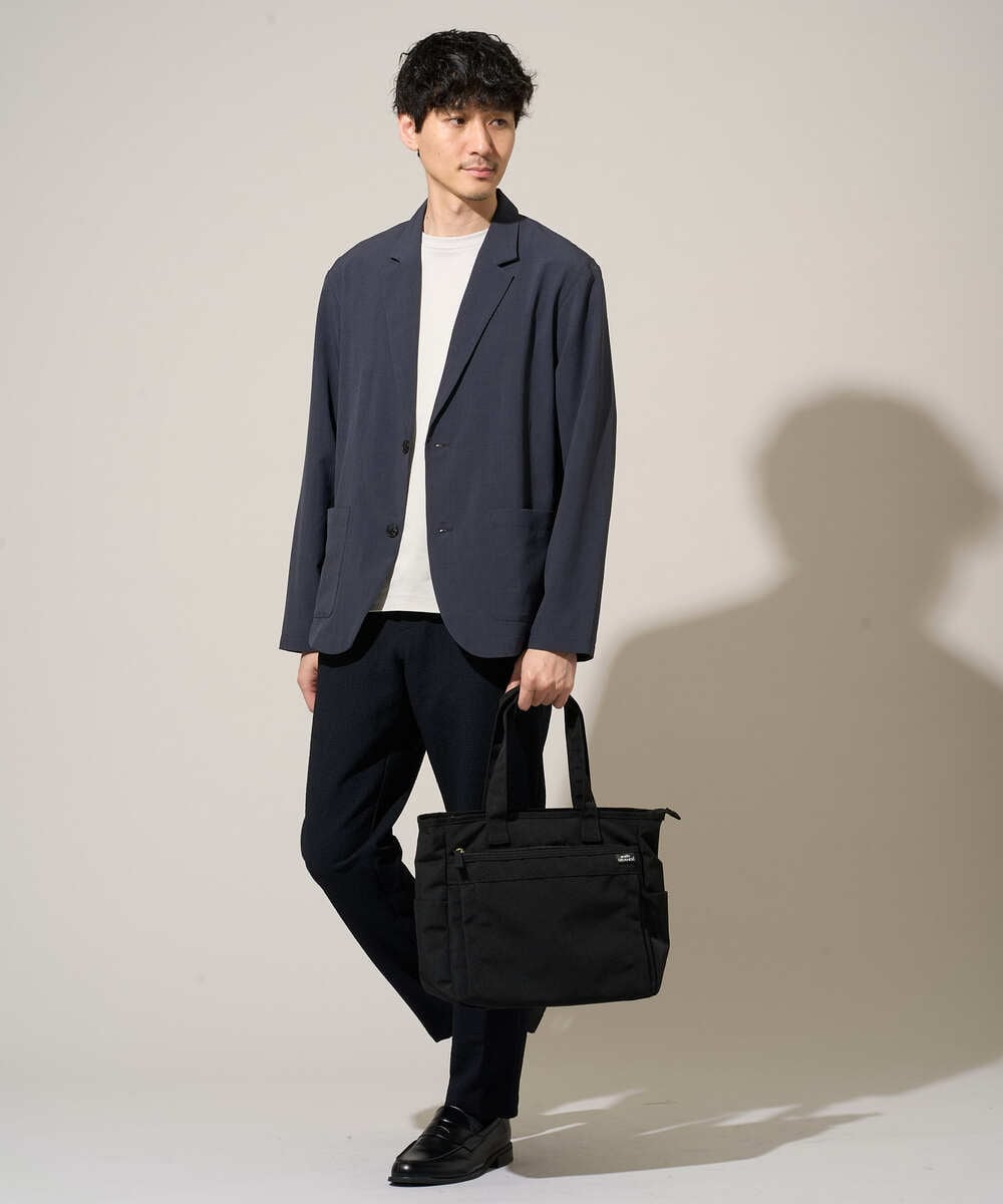 KT5GD04054 a.v.v MEN(アー・ヴェ・ヴェ) 人気NO.1 バッグ【軽量・撥水】マルチ 2WAYトートバッグ ネイビー