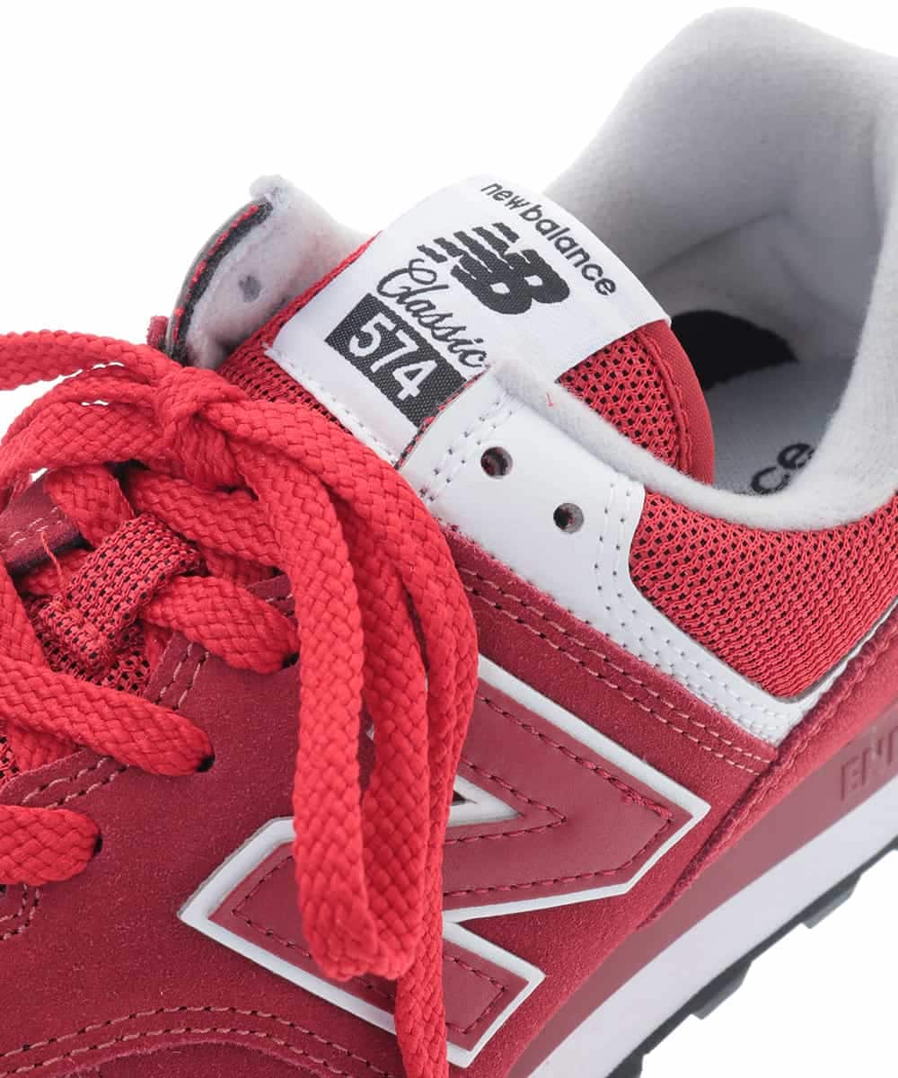 KT6AM13099 a.v.v MEN(アー・ヴェ・ヴェ) NEW BALANCE ML574SSO レッド