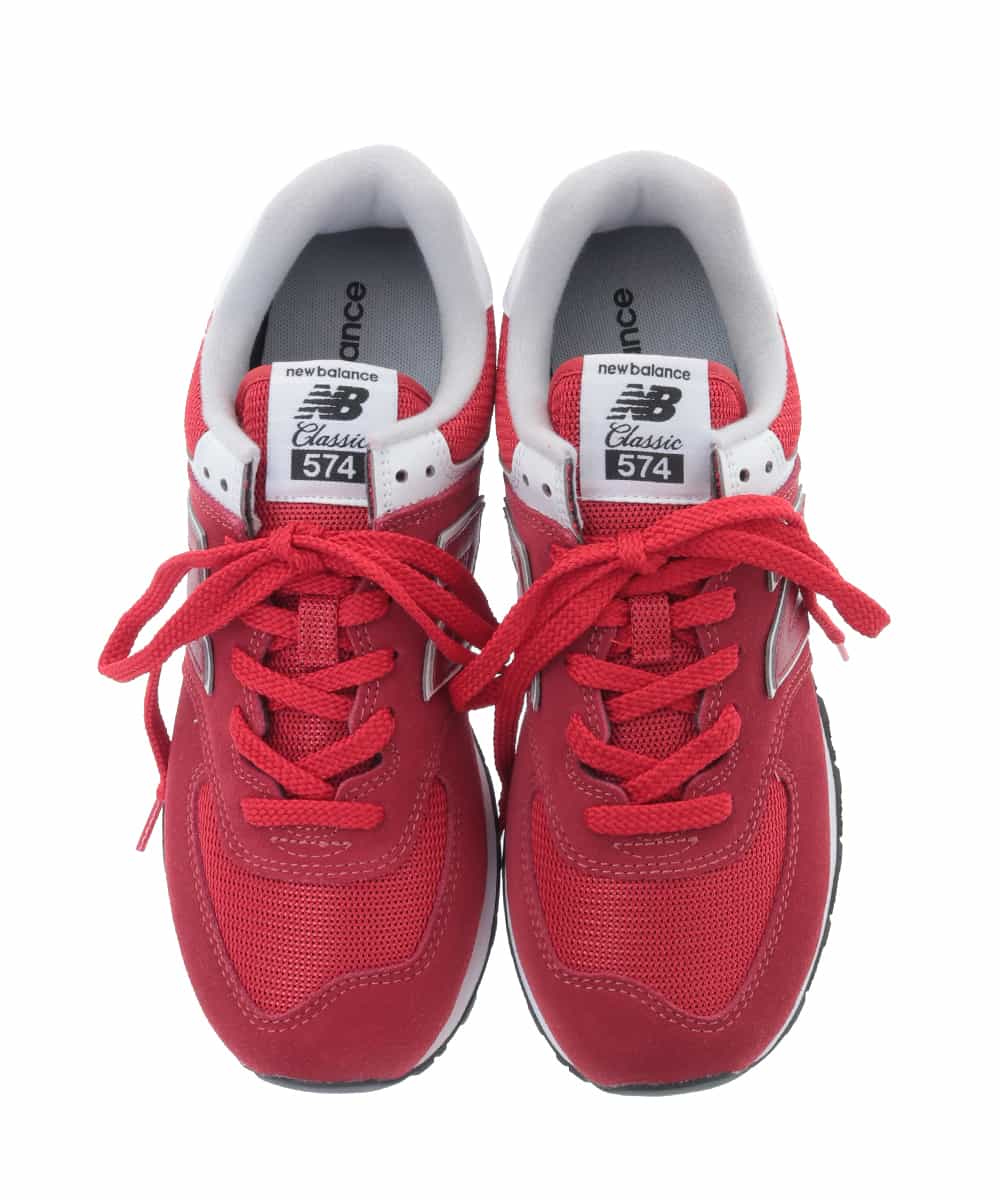 KT6AM13099 a.v.v MEN(アー・ヴェ・ヴェ) NEW BALANCE ML574SSO レッド
