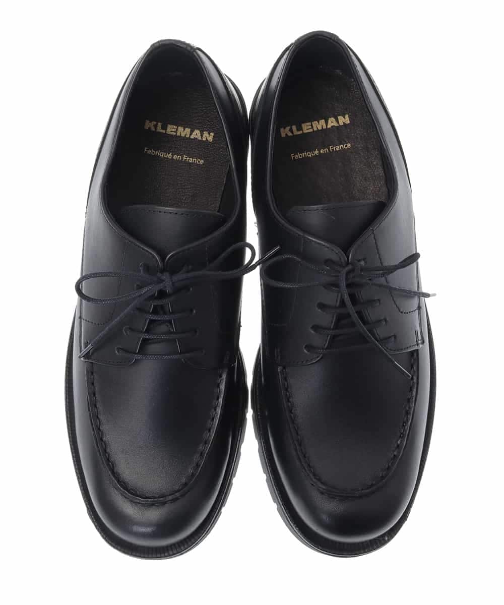 KT6GJ64195 a.v.v MEN(アー・ヴェ・ヴェ) KLEMAN FRODA Uチップレザーシューズ ブラック