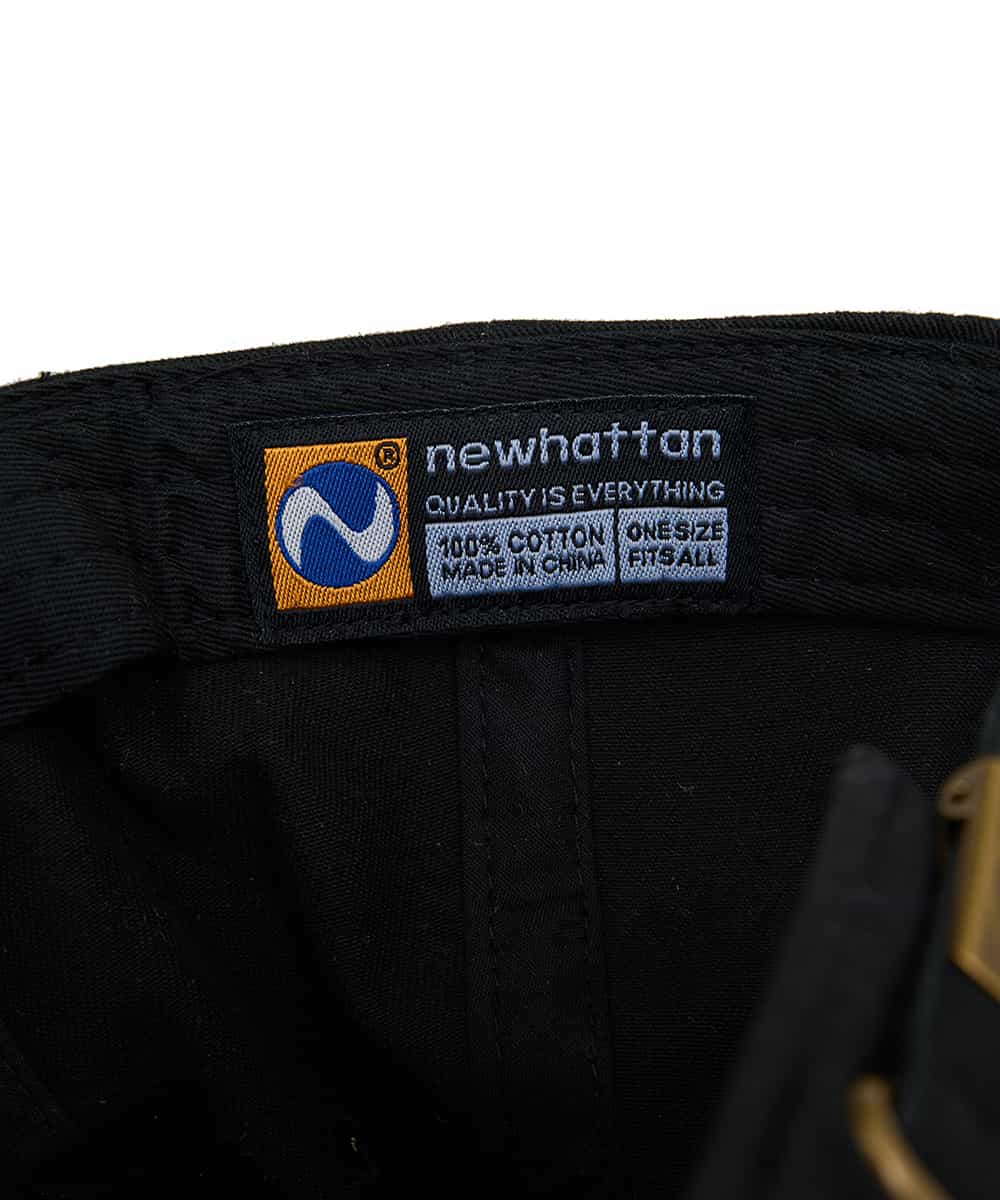 KT7GA31024 a.v.v MEN(アー・ヴェ・ヴェ) 【NEW HATTAN】 ツイルキャップ ブラック