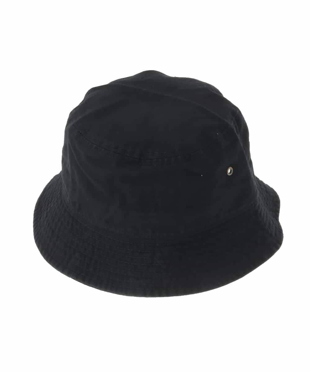KT7GV35029 a.v.v MEN(アー・ヴェ・ヴェ) 【NEW HATTAN】 ツイルバケットハット ブラック
