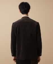 MADAO87172 MK MICHEL KLEIN HOMME(MKミッシェルクランオム) ノーカラージャケット ブラウン