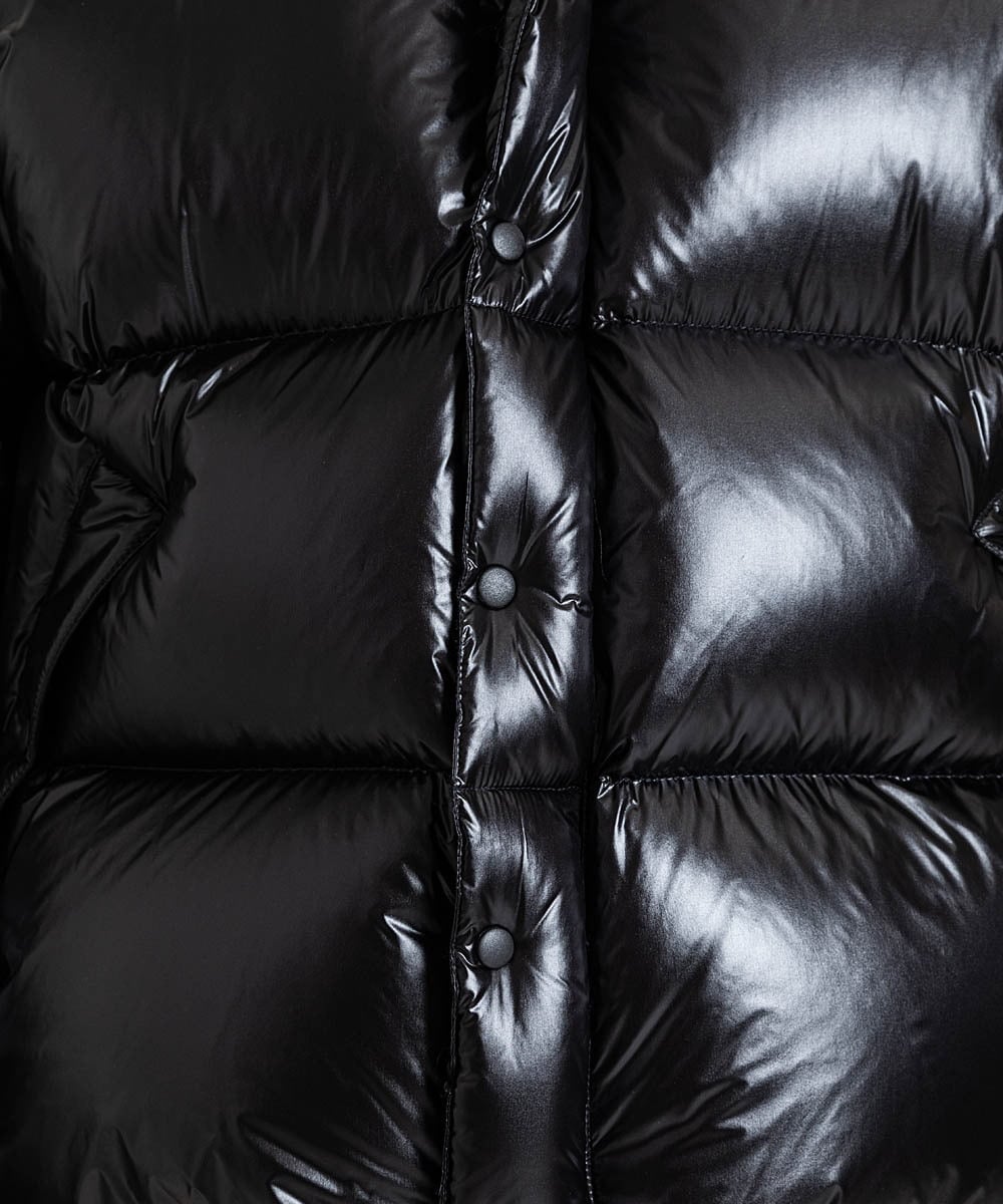 MIJVV13137 MICHEL KLEIN HOMME(ミッシェルクラン オム) ASPESI（アスぺジ）ダウンジャケット ブラック