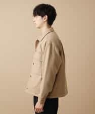 MKBAO41130 MK MICHEL KLEIN HOMME(MKミッシェルクランオム) CPOシャツ ベージュ