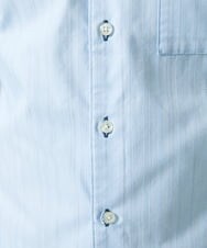 MKBGA54120 MK MICHEL KLEIN HOMME(MKミッシェルクランオム) 【色・サイズ残りわずか】【洗える】ドビーリバーシブル七分袖シャツ ライトブルー