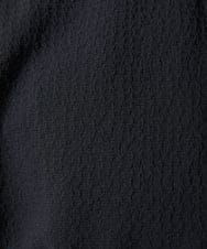 MKBHC19090 MK MICHEL KLEIN HOMME(MKミッシェルクランオム) 【色・サイズ残りわずか】ブロックサッカー七分袖シャツ ブラック