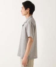 MKBHC59130 MK MICHEL KLEIN HOMME(MKミッシェルクランオム) 【洗える / 快適高通気素材】カラミストレッチ開襟シャツ アイボリー