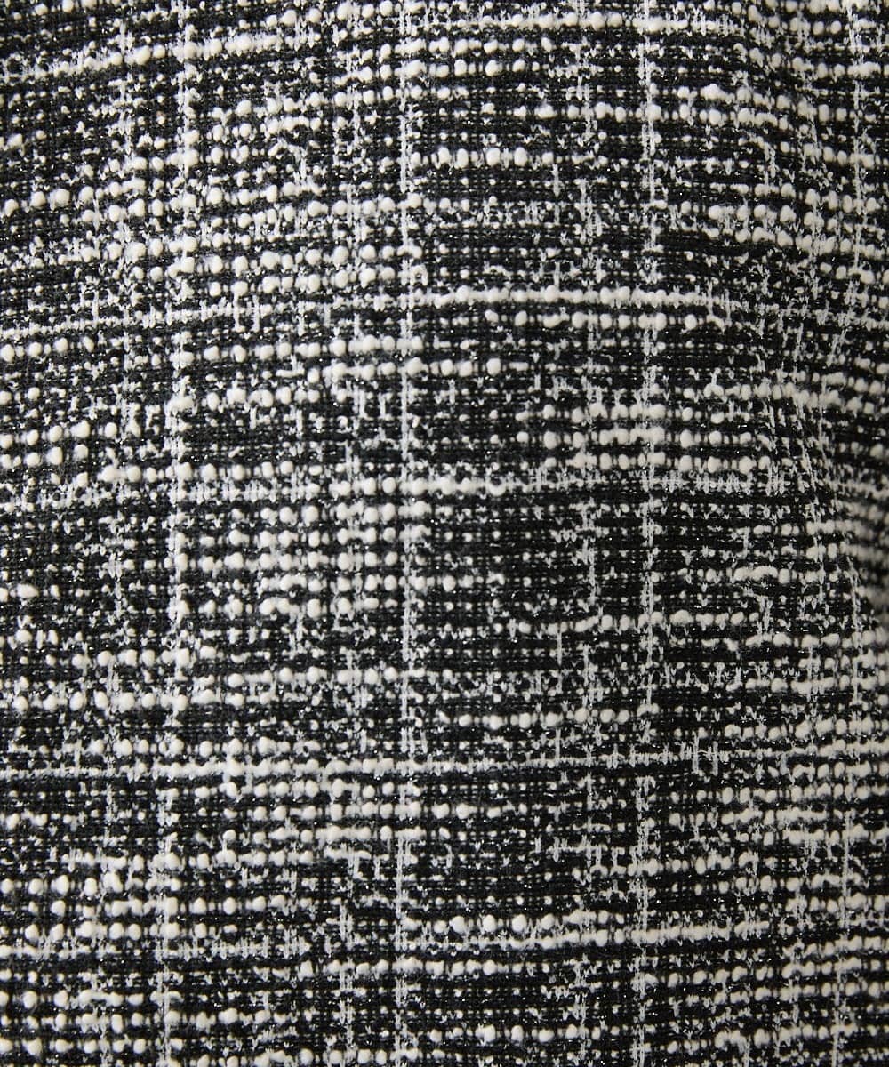 MKBJX06130 MK MICHEL KLEIN HOMME(MKミッシェルクランオム) 【残りわずか／秋シャツ／ゆったりサイズ】長袖シャツ/ツィードジャージ ダークグレー