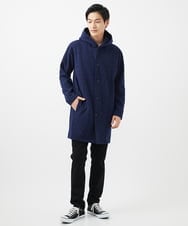 MKCCC32150 MK MICHEL KLEIN HOMME(MKミッシェルクランオム) 【残りわずか！/在庫限り/男女兼用】フードコーディガン / ブラッシュドメルトンジャージ グレー