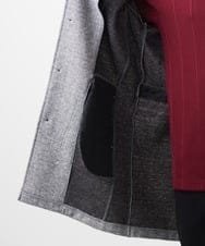 MKCCC32150 MK MICHEL KLEIN HOMME(MKミッシェルクランオム) 【残りわずか！/在庫限り/男女兼用】フードコーディガン / ブラッシュドメルトンジャージ グレー