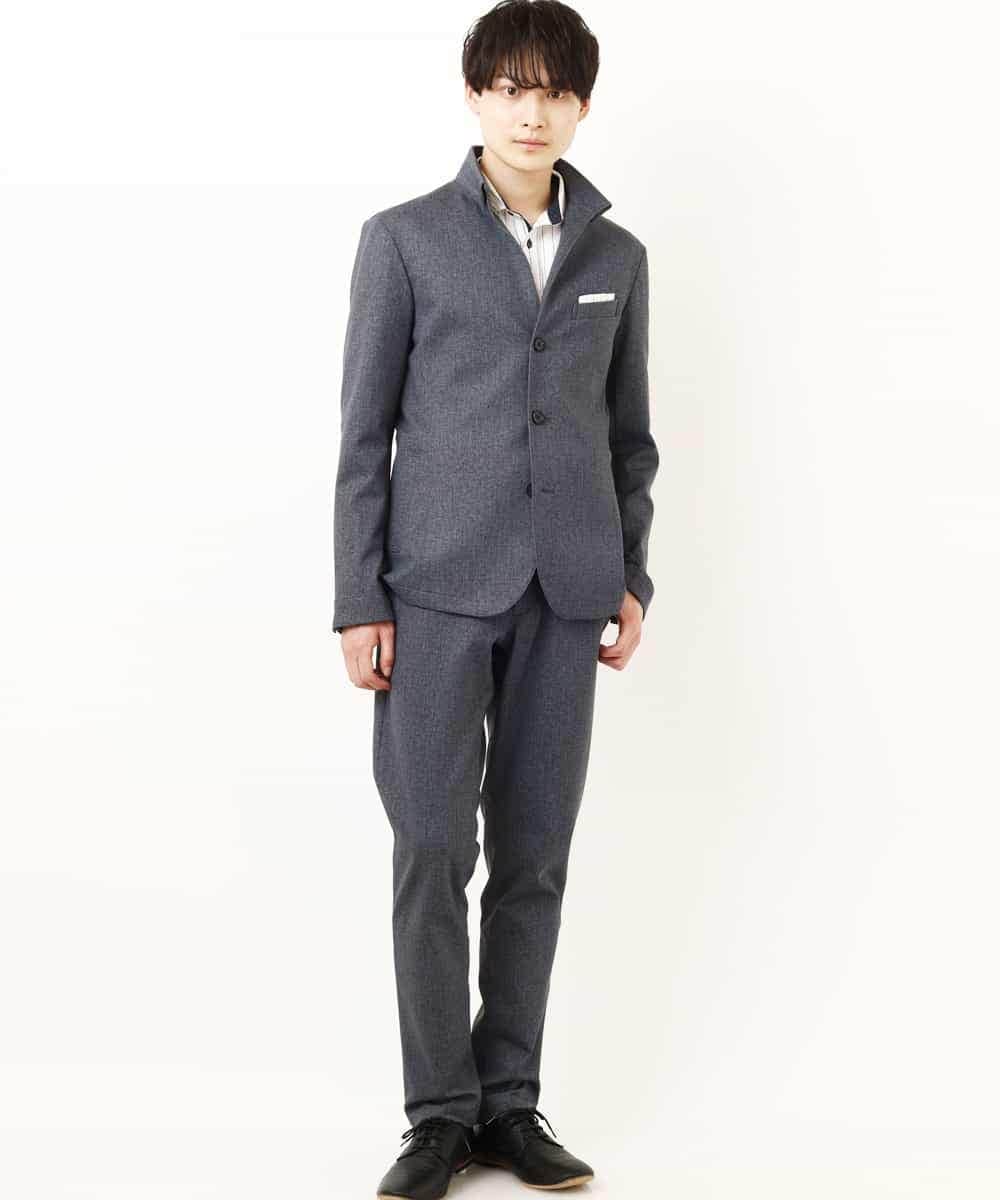 MKCDP56180 MK MICHEL KLEIN HOMME(MKミッシェルクランオム) コンバーチブルジャケット ネイビー