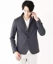 MKCDP56180 MK MICHEL KLEIN HOMME(MKミッシェルクランオム) コンバーチブルジャケット ネイビー