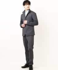 MKCDP56180 MK MICHEL KLEIN HOMME(MKミッシェルクランオム) コンバーチブルジャケット ダークグレー