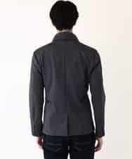 MKCDP56180 MK MICHEL KLEIN HOMME(MKミッシェルクランオム) コンバーチブルジャケット ダークグレー