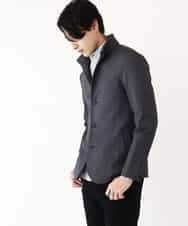 MKCDP56180 MK MICHEL KLEIN HOMME(MKミッシェルクランオム) コンバーチブルジャケット ダークグレー