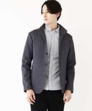 MKCDP56180 MK MICHEL KLEIN HOMME(MKミッシェルクランオム) コンバーチブルジャケット ダークグレー