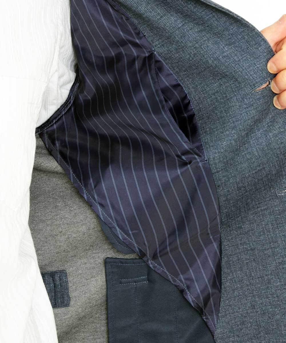 MKCDS56220 MK MICHEL KLEIN HOMME(MKミッシェルクランオム) 【Ｓサイズのみラスト２！】TECコンバーチブルジャケット ブルー(55)