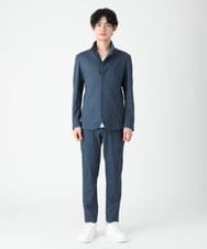 MKCDS56220 MK MICHEL KLEIN HOMME(MKミッシェルクランオム) 【Ｓサイズのみラスト２！】TECコンバーチブルジャケット ブルー(55)