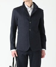 MKCDS56220 MK MICHEL KLEIN HOMME(MKミッシェルクランオム) 【Ｓサイズのみラスト２！】TECコンバーチブルジャケット ネイビー(57)