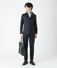 MKCDS56220 MK MICHEL KLEIN HOMME(MKミッシェルクランオム) 【Ｓサイズのみラスト２！】TECコンバーチブルジャケット ネイビー(57)