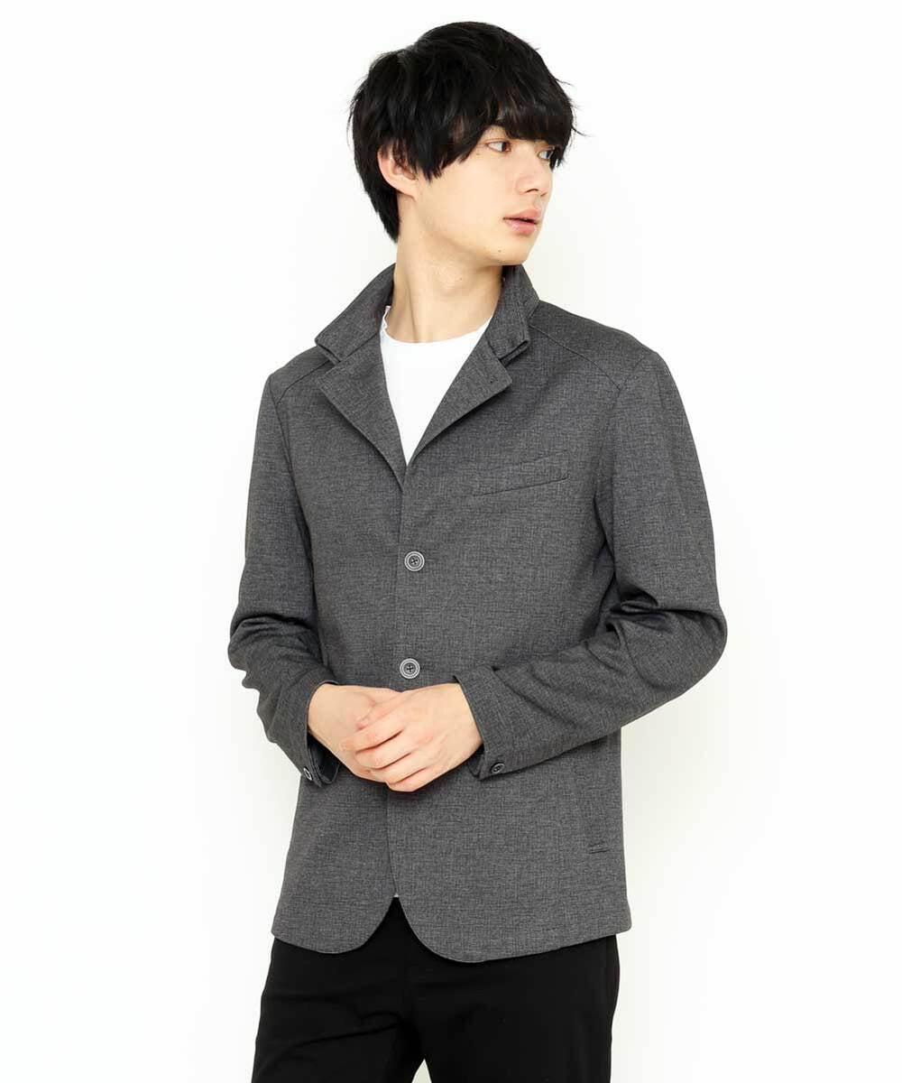 MKCDS56220 MK MICHEL KLEIN HOMME(MKミッシェルクランオム) 【Ｓサイズのみラスト２！】TECコンバーチブルジャケット グレー(92)