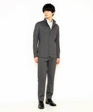 MKCDS56220 MK MICHEL KLEIN HOMME(MKミッシェルクランオム) 【Ｓサイズのみラスト２！】TECコンバーチブルジャケット グレー(92)