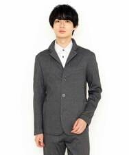 MKCDS56220 MK MICHEL KLEIN HOMME(MKミッシェルクランオム) 【Ｓサイズのみラスト２！】TECコンバーチブルジャケット グレー(92)