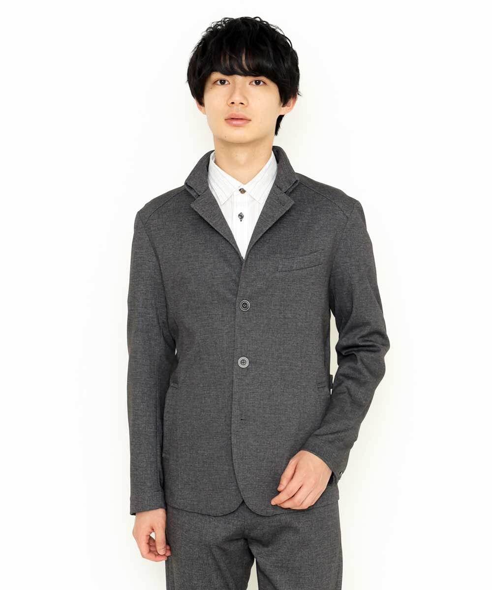 MKCDS56220 MK MICHEL KLEIN HOMME(MKミッシェルクランオム) 【Ｓサイズのみラスト２！】TECコンバーチブルジャケット グレー(92)