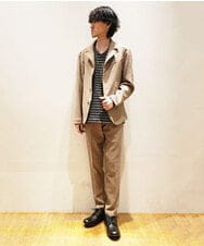 MKCGS60220 MK MICHEL KLEIN HOMME(MKミッシェルクランオム) ドライストレッチジャケット ベージュ(83)