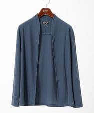 MKCJC31090 MK MICHEL KLEIN HOMME(MKミッシェルクランオム) 【長袖/軽羽織り】スイングメッシュカーディガン ネイビー