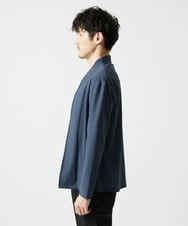 MKCJC31090 MK MICHEL KLEIN HOMME(MKミッシェルクランオム) 【長袖/軽羽織り】スイングメッシュカーディガン ネイビー